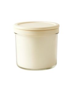 Vale Canyon Storage Canister With Lid - Ivory (synthetic illustration; no displayed measurements)