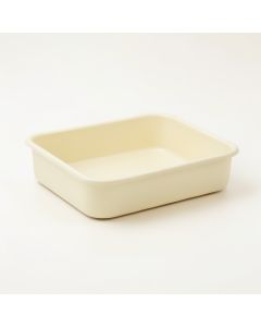 Harbor Dell Empty Under-Desk Cable Tray - Cream (synthetic illustration; no displayed measurements)