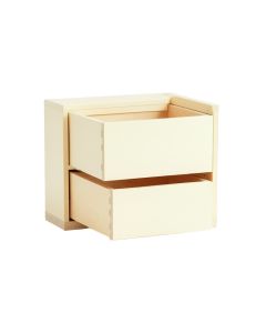River Canyon Small-Parts Storage Drawer Cabinet - Ivory (synthetic illustration; no displayed measurements)
