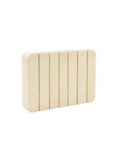 Sage Crossing Narrow Outdoor Storage Bench - Cream (synthetic illustration; no displayed measurements)