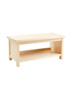 Birch Brook Indoor Bench - Ivory