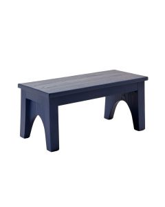 Shore Brook Indoor Bench - Navy (synthetic illustration; no displayed measurements)