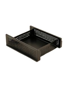 Maple Bridge Empty Under-Desk Cable Tray - Black