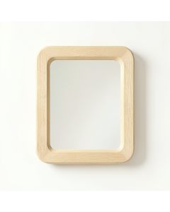 Rowan Arc Framed Wall Mirror - Cream (synthetic illustration; no displayed measurements)