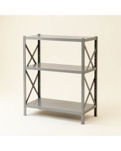 Dawn Crest Empty Seed-Starting Shelving Unit Without Lights - Gray (synthetic illustration; no displayed measurements)