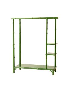 Heath Bluff Empty Garment Rack - Green (synthetic illustration; no displayed measurements)