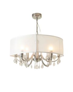 Hutchings 8-Light Candle Style Drum Chandelier