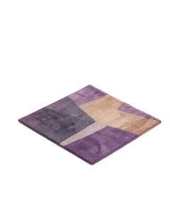 Geometric Ombre Moccasin/Purple Area Rug