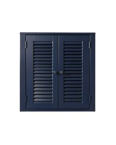 Dune Dell Wall-Mounted Laundry Cabinet - Navy (synthetic illustration; no displayed measurements)
