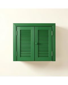 Moss Bend Wall-Mounted Laundry Cabinet - Green (synthetic illustration; no displayed measurements)