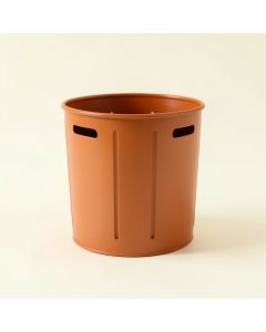 Dune Bend Closed Garden Compost Bin - Terracotta (synthetic illustration; no displayed measurements)