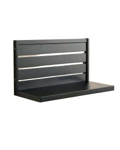 Alder Branch Wall-Mounted Entryway Organizer Shelf - Black