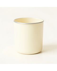 Elm Bend Empty Candle Holder - Cream (synthetic illustration; no displayed measurements)