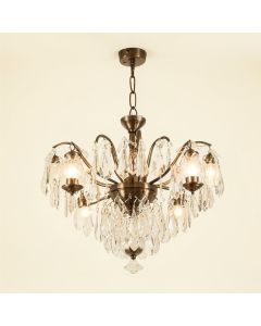 Bellefonte Shaded Tiered Chandelier - Alder Collection (synthetic illustration; no displayed measurements)