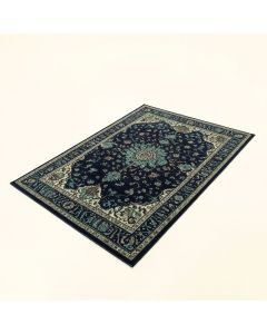 Hillsby Paisley Dark Blue/Teal Area Rug (synthetic illustration; no displayed measurements)