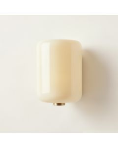 Briar Canyon Wall Sconce Mounted On A Plain Wall - Ivory (synthetic illustration; no displayed measurements)