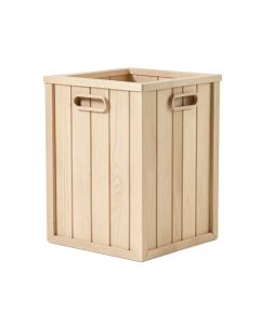 Oak Crest Closed Outdoor Storage Box - Beige