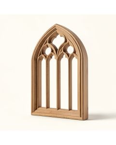 Architectural Gothic Window Wall Décor (synthetic illustration; no displayed measurements)