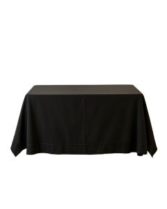 Dune Edge Flat Bed Sheet - Black