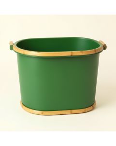 River Crest Laundry Hamper - Green (synthetic illustration; no displayed measurements)
