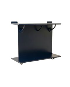 Birch Crest Wall-Mounted Entryway Organizer Shelf - Navy (synthetic illustration; no displayed measurements)