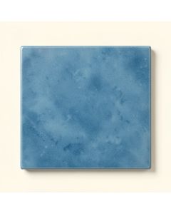 Harbor Bridge Uninstalled Square Decorative Tile - Blue (synthetic illustration; no displayed measurements)
