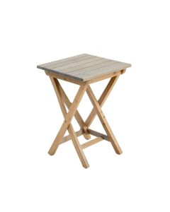 Bay Crossing Compact Balcony Table - Gray