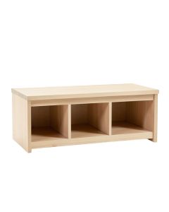 Ridge Brook Shoe Storage Bench - Beige