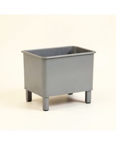 Ash Canyon Empty Raised Planter - Gray (synthetic illustration; no displayed measurements)