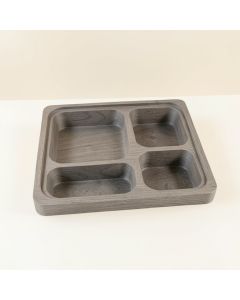 Maple Branch Empty Pantry Drawer Organizer Insert - Gray (synthetic illustration; no displayed measurements)