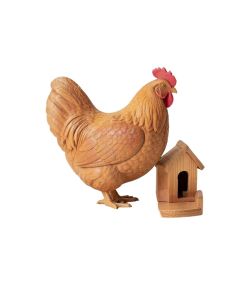 Jaydn Rooster And Hen Shelf Decorations