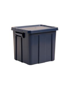 Moss Bend Closed Outdoor Storage Box - Navy (synthetic illustration; no displayed measurements)
