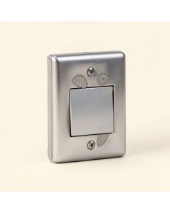 Cute Owl On Light Background 1-Gang Toggle Light Switch Wall Plate (synthetic illustration; no displayed measurements)