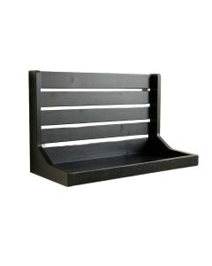 Bay Dell Wall-Mounted Entryway Organizer Shelf - Black