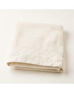 Wren Crossing Bath Towel - Cream (synthetic illustration; no displayed measurements)