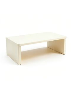Meadow Branch Desktop Monitor Riser - Ivory (synthetic illustration; no displayed measurements)