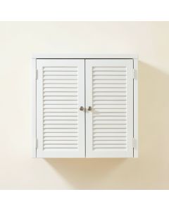 Flint Arc Wall-Mounted Laundry Cabinet (synthetic illustration; no displayed measurements)