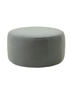 Round Pouf Ottoman (synthetic illustration; no displayed measurements)