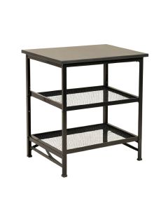Sage Bluff Empty Countertop Canister Rack - Black