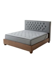 Behka Tufted Upholstered Low Profile Standard Bed (synthetic illustration; no displayed measurements)