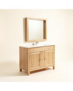 Seadrift 61 '' Double Bathroom Vanity Set (synthetic illustration; no displayed measurements)