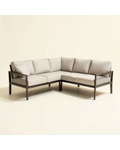 Giavanni 41.3 '' Wide Outdoor Patio Sectional With Cushions (synthetic illustration; no displayed measurements)