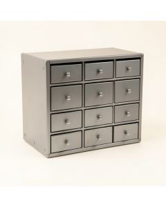 Flint Crossing Small-Parts Storage Drawer Cabinet - Gray (synthetic illustration; no displayed measurements)