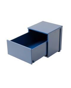 Heath Bend Under-Desk Drawer Unit - Blue (synthetic illustration; no displayed measurements)
