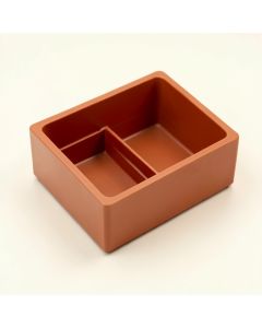Cliff Bluff Empty Pantry Drawer Organizer Insert - Terracotta (synthetic illustration; no displayed measurements)
