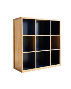 Fern Branch Freestanding Bookcase - Navy (synthetic illustration; no displayed measurements)