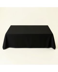 Sage Brook Flat Bed Sheet - Black (synthetic illustration; no displayed measurements)