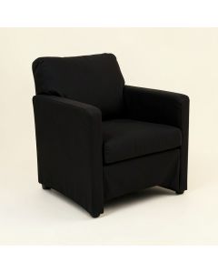 22.5 '' Wide Polyester Side Chair (synthetic illustration; no displayed measurements)