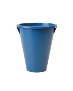 Reed Arc Empty Railing Planter With Integral Brackets - Blue (synthetic illustration; no displayed measurements)