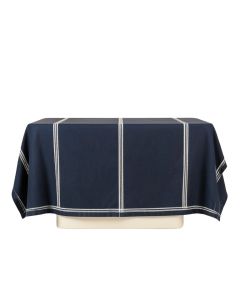 Dawn Crossing Flat Bed Sheet - Navy